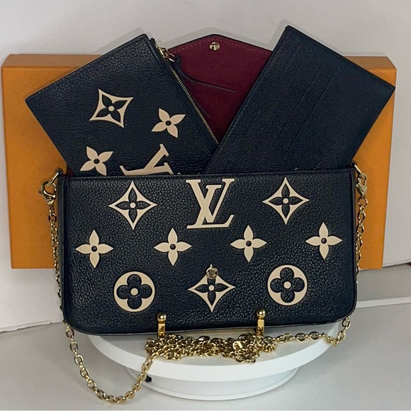 LOUIS VUITTON Bi Color Empriente Felicie - Picture 3 of 13